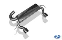 Fox sport exhaust part fits for Audi TT type 8N quattro final silencer exit right/left  - 1x100 type 17 right/left