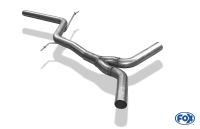 Fox sport exhaust part fits for Audi A4 - 2,0l 155/165kW quattro Mid silencer replacement pipe