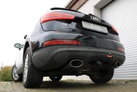 Fox sport exhaust part fits for Audi Q3 quattro petrol final silencer exit right/left - 160x90 type 38 right/left