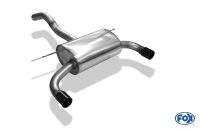 Fox sport exhaust part fits for BMW F30/31 - 320/ 328i Final silencer cross - 1x80 type 12 right/left