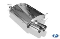 Fox sport exhaust part fits for BMW Z3 Roadster & Coupe - E36 final silencer - 2x76 type 10