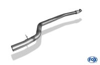 Fox sport exhaust part fits for BMW F32/F33/F36 - 435i - front silencer replacement pipe with flex-unit