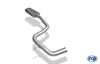 Fox sport exhaust part fits for Ford S-Max - 2,5l front silencer