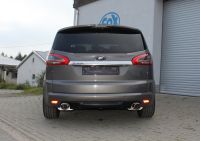 Fox sport exhaust part fits for Ford S-Max final silencer right/left - 115x85 type 38 right/left