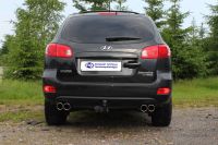Fox sport exhaust part fits for Hyundai Santa Fe 4x4 - CM final silencer right/left - 2x90 type 16 right/left