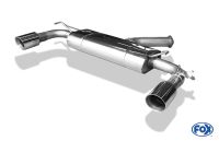 Fox sport exhaust part fits for Hyundai i30N performance  final silencer exit right/left - 1x114 type 25 right/left