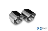 Fox sport exhaust part fits for Hyundai i30N Performance Fastback tailpipe for the original silencer - 1x114 type 25 right/left