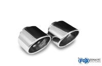 Fox sport exhaust part fits for Hyundai i30N Performance Fastback tailpipe for the original silencer - 129x106 type 32 right/left