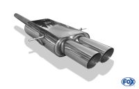 Fox sport exhaust part fits for Mini Cooper S R56 final silencer exit center - 2x90 type 14