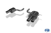Fox sport exhaust part fits for Maserati Gran Turismo final silencer right/left - 2x90 type 16 right/left