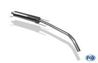 Fox sport exhaust part fits for Opel Tigra B TwinTop front silencer