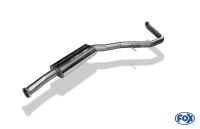 Fox sport exhaust part fits for Opel Insignia A front silencer