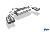 Fox sport exhaust part fits for Seat Leon 5F Cupra Final silencer right/left - 2x80 type 25 right/left
