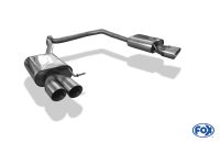 Fox sport exhaust part fits for Seat Leon 5F ST Final silencer right/left - 2x90 type 25 right/left