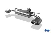 Fox sport exhaust part fits for Seat Leon 5F Cupra Final silencer right/left - 160x90 type 38 right/left