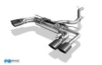 Fox sport exhaust part fits for Seat Ateca Cupra 4x4 - 5FP half system from catalytic converter - 2x106x71 type 32 right/left Anthrazit