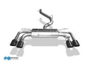 Fox sport exhaust part fits for Seat Ateca Cupra 4x4 - 5FP half system from catalytic converter - 2x106x71 type 32 right/left black