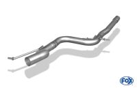 Fox sport exhaust part fits for Skoda Octavia type 1Z front silencer replacement pipe