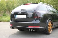 Fox sport exhaust part fits for Skoda Octavia type 1Z RS final silencer right/left - 2x76 type 25 right/left