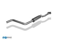 Fox sport exhaust part fits for VW Polo 86C G40 front silencer - pipe diameter: 50mm