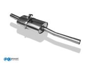 Fox sport exhaust part fits for VW Polo 86C G40 final silencer - 1x70 type 10