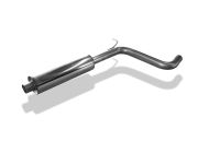 Fox sport exhaust part fits for VW Polo AW GTI front silencer for hecicles with otto particle filter