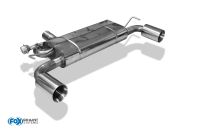 Fox sport exhaust part fits for VW Golf IV R32 final silencer exit right/left - 1x100 type 24 right/left