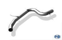 Fox sport exhaust part fits for VW Beetle type 16 mid silencer replacement pipe diameter: 70mm