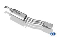 Fox sport exhaust part fits for VW Vento final silencer - 135x80 type 53