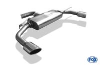 Fox sport exhaust part fits for VW Beetle type 16 individual wheel suspension R-package final silencer exit right/left - 115x85 type 38 right/left