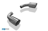 Fox sport exhaust part fits for VW Touareg type 7P pair of tail pipes to Anstecken - 1x114 type 25 right/left