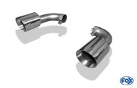 Fox sport exhaust part fits for VW Touareg type 7P pair of tail pipes to Anstecken - 1x125 type 25 right/left