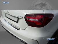 Weyer stainless steel rear bumper protection fits for MERCEDES A Klasse AMG