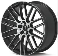 MB Design KV4 shiney black polished Wheel 9x20 - 20 inch 5x130 bolt circle