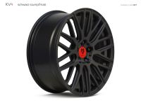 MB Design KV4 black mat powdercoating Wheel 9x20 - 20 inch 5x130 bolt circle