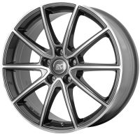 RC RC32 Himalaya Grey full polished (HGVP) Wheel 7,5x17 - 17 inch 5x115 bolt circle