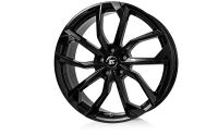 RC RC34 black glossy Wheel 6.5X17 - 17 inch 5x120 bolt circle