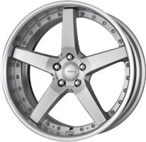 Work Wheels Gnosis GR203 silver Wheel 10.5x20 - 20 inch 5x120 bold circle